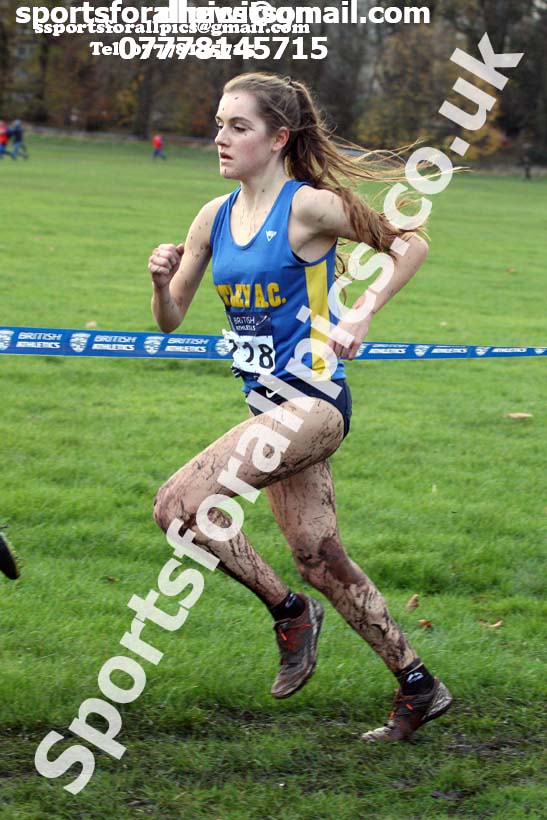 Senior Women and under-23 Womens 2017 British Athletics Liverpool Cross Challenge, Sefton Park, Liverpool. Photo:  David T. Hewitson/Sports for All Pics